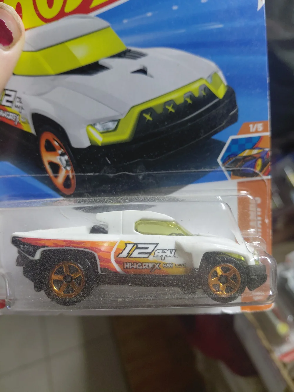 hot Wheels 2025 terra-tracktyl white 204/250 jbb23 hw track champs c. callum